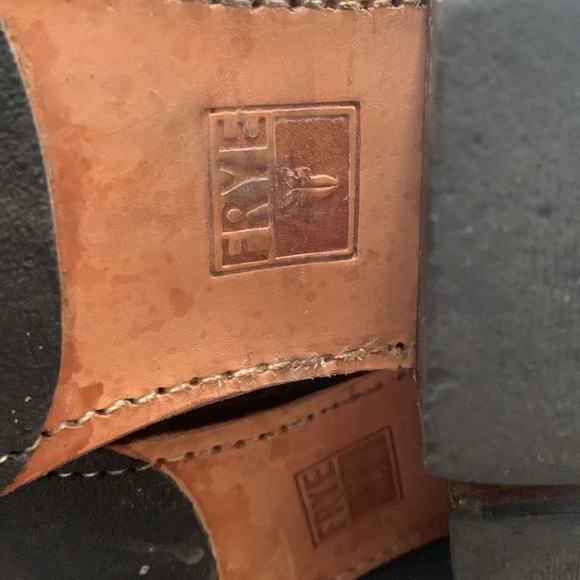 Frye Tan Heeled Boots - Picture 10 of 12